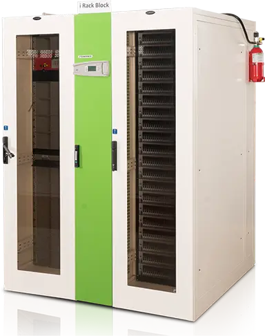 Air conditioned server rack
